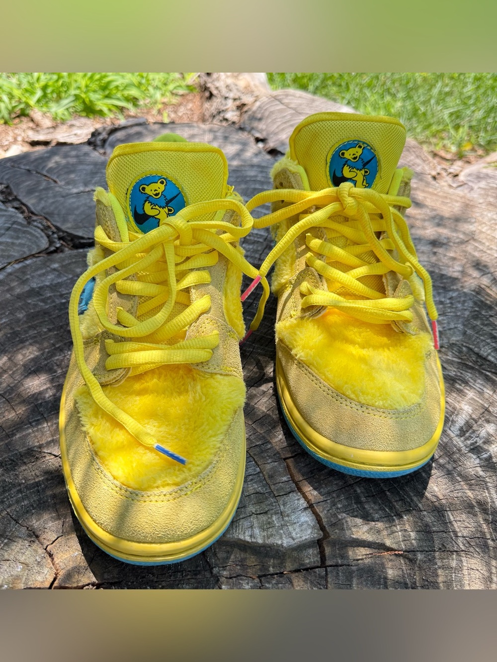 Nike Dunk Low SB Grateful Dead Yellow Bear Lobster Powerpuff Travis Size 10